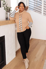 Load image into Gallery viewer, Secret Stripes Cowl Neck Top