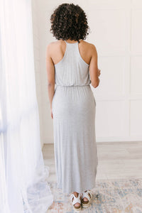 Summer Haze Maxi in Gray