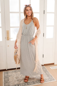 Summer Haze Maxi in Gray