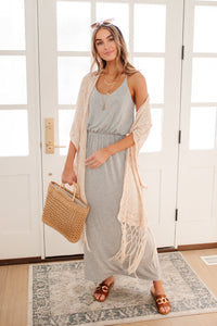 Summer Haze Maxi in Gray