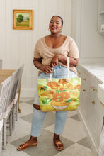 Load image into Gallery viewer, Sunflower Painting Tote