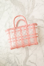 Load image into Gallery viewer, Sunny Days Woven Tote in Pink