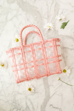 Load image into Gallery viewer, Sunny Days Woven Tote in Pink