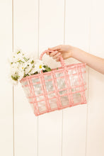 Load image into Gallery viewer, Sunny Days Woven Tote in Pink