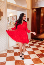 Load image into Gallery viewer, Sweetheart&#39;s Dress in Red