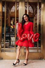 Load image into Gallery viewer, Sweetheart&#39;s Dress in Red