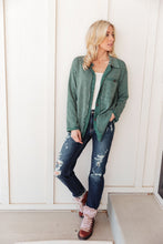 Load image into Gallery viewer, Take Me Back Shacket in Vintage Olive
