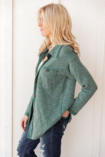 Load image into Gallery viewer, Take Me Back Shacket in Vintage Olive