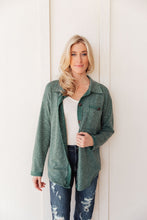 Load image into Gallery viewer, Take Me Back Shacket in Vintage Olive
