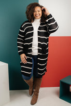 Load image into Gallery viewer, The Janessa Striped Cardigan