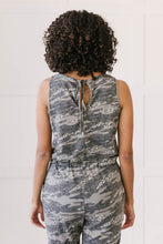 Load image into Gallery viewer, Megan Jumpsuit in Camo