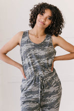 Load image into Gallery viewer, Megan Jumpsuit in Camo