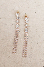 Load image into Gallery viewer, Tiered Tassel Drop Earrings