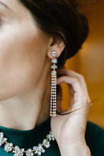 Load image into Gallery viewer, Tiered Tassel Drop Earrings