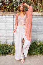 Load image into Gallery viewer, Unwind Wide Leg Lounge Pants In Mocha