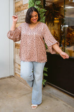 Load image into Gallery viewer, Vivian Satin Blouse in Rose Gold