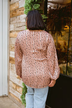 Load image into Gallery viewer, Vivian Satin Blouse in Rose Gold