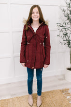 Load image into Gallery viewer, DOORBUSTER Winter Warm Coat in Wine