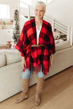 Load image into Gallery viewer, DOORBUSTER Wishes Shawl Come True in Red