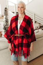 Load image into Gallery viewer, DOORBUSTER Wishes Shawl Come True in Red