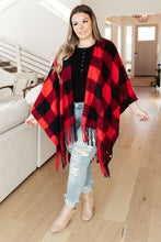 Load image into Gallery viewer, DOORBUSTER Wishes Shawl Come True in Red