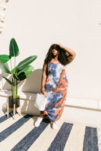 Load image into Gallery viewer, Coral Reef Tie Dye Maxi