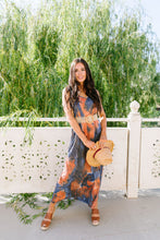 Load image into Gallery viewer, Coral Reef Tie Dye Maxi