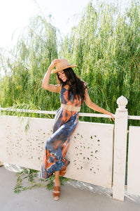 Coral Reef Tie Dye Maxi