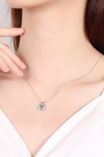 Load image into Gallery viewer, Moissanite Lock Pendant Necklace