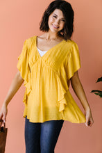 Load image into Gallery viewer, Fly Away Home Blouse In Honey