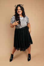 Load image into Gallery viewer, Indulge Tulle Skirt In Black