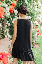 Load image into Gallery viewer, Tiered in Black Dress