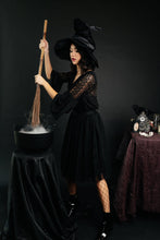 Load image into Gallery viewer, Indulge Tulle Skirt In Black